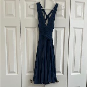 Dark slate blue formal Dress